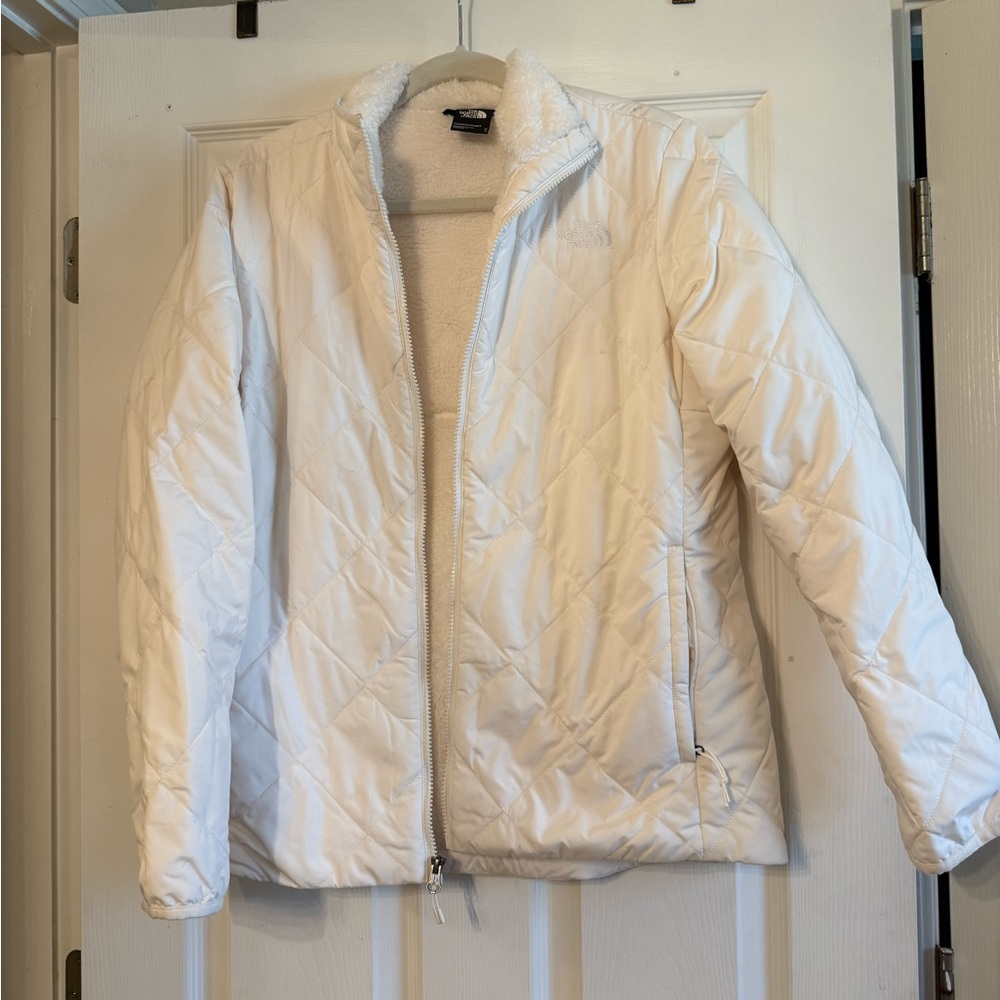 The North Face Women's White Puffer Jacket